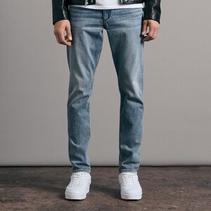 Rag & Bone Fit 2 - Rutland Slim Fit Mid Indigo Authentic Stretch Jean